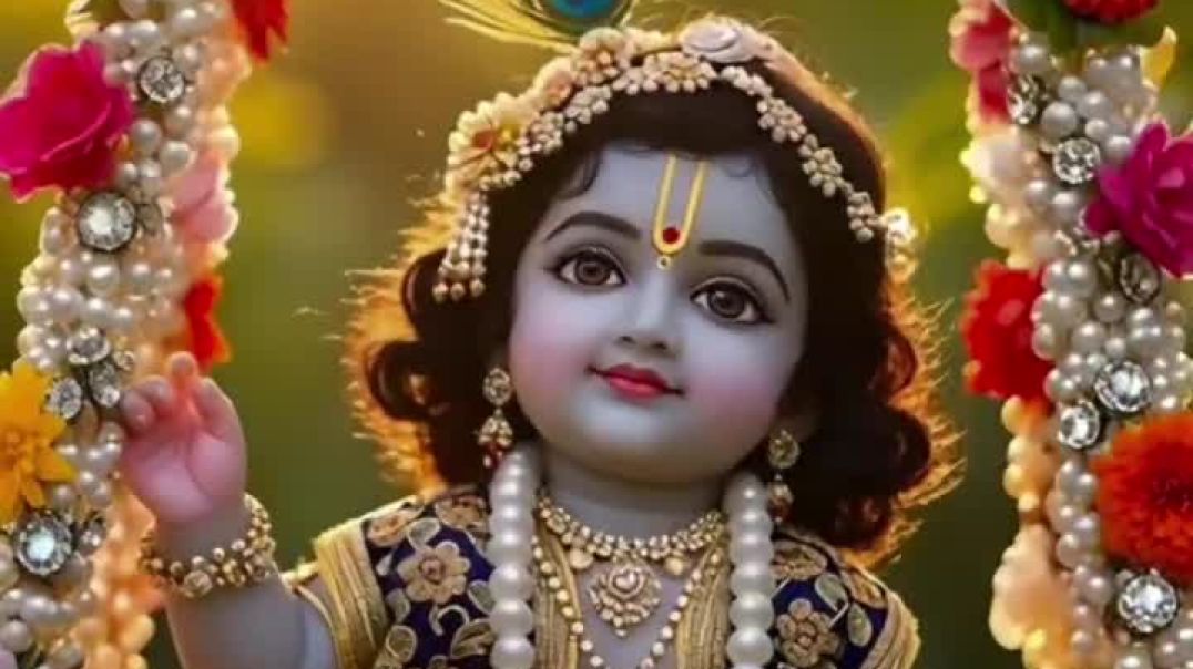 ⁣Little Krishna 🌹