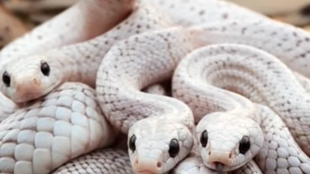 ⁣Baby Snake cobra