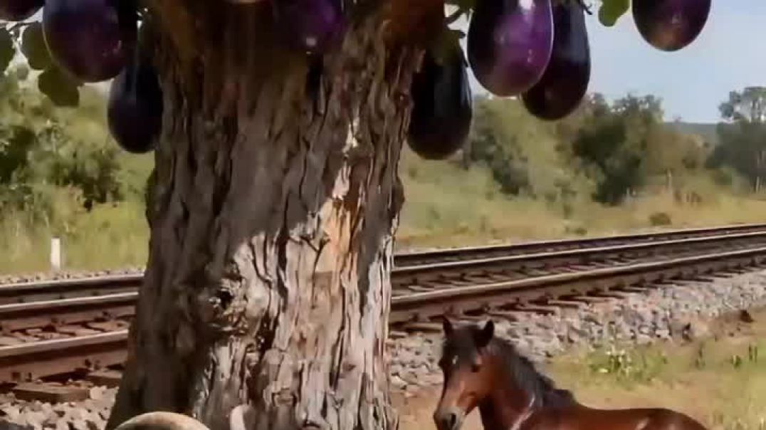 ⁣बैंगन का जीवन चक्र ? ट्रेन से पेड़ तक! जादूई ने बैंगन का बीज 😱