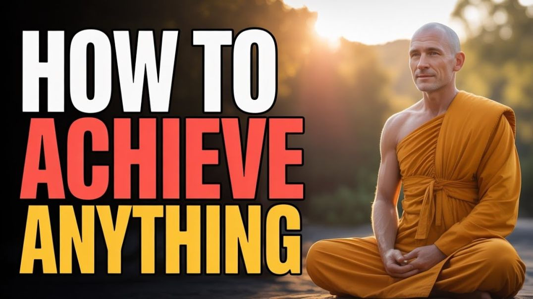 ⁣How to Achieve Anything: Wisdom from a Monk's Journey