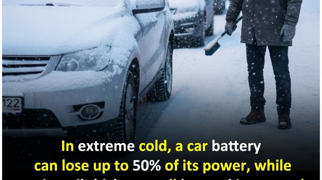 ⁣Why Cars Struggle to Start in Extreme Cold ❄️🚗 #facts #viral #upsc #aifacts #gk #gkquiz #trend