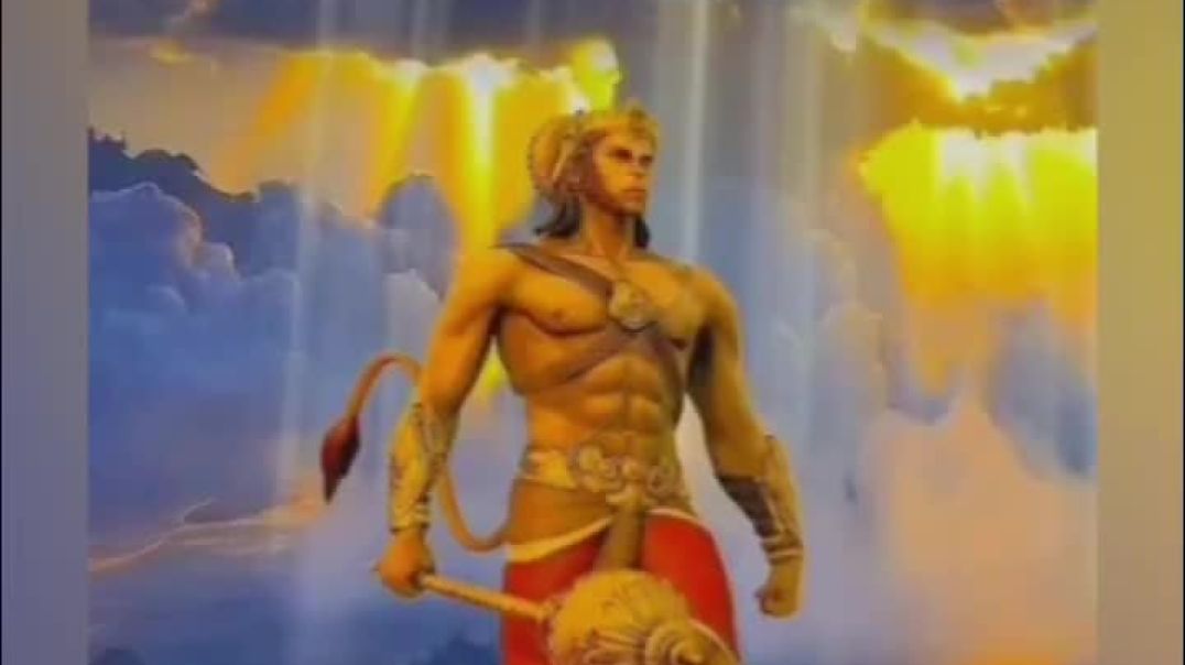 ⁣Jai shree Ram Jai hanuman ji 🙏🙏🙏❤️❤️♥️#hanuman #hanumanji #love