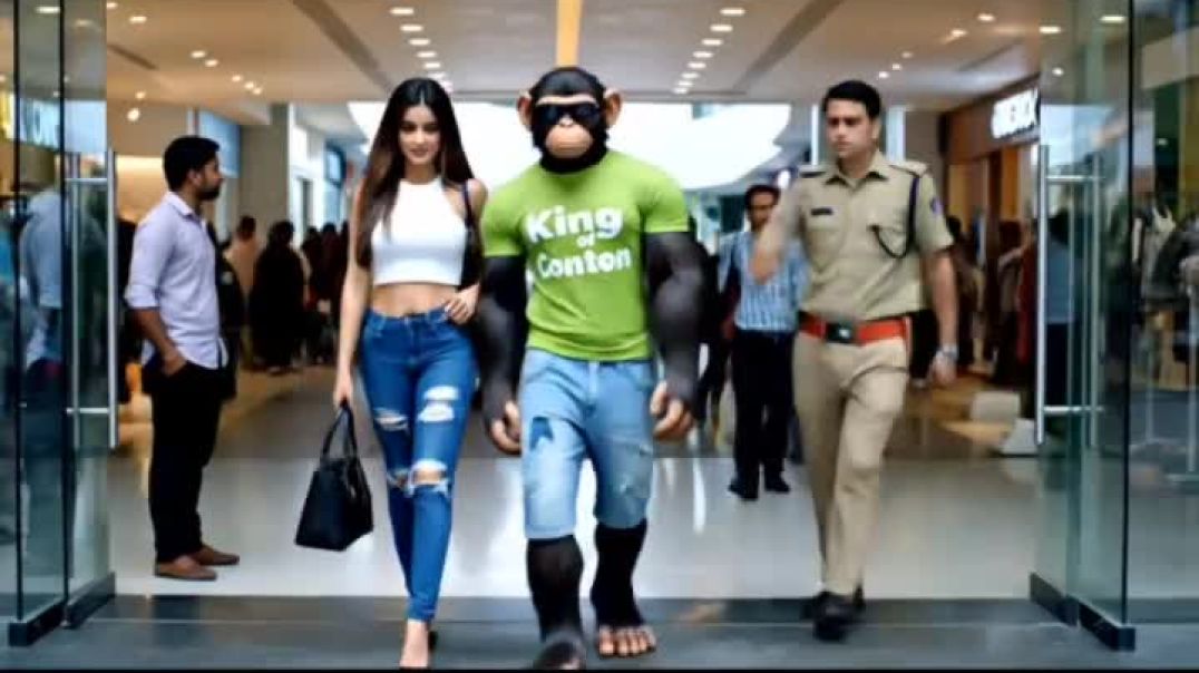 ⁣bandar Allow hai na 😂😂😂_Bablu _Aivlog _monkeyvlog _ViralAivlog _shorts _babluvlog(MP4)