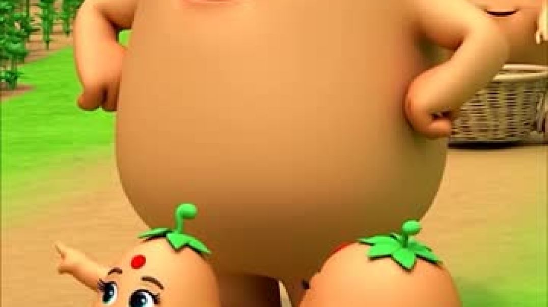 ⁣Aloo_Kachaloo_Beta_Kahan_Gaye_They___आलू_कचालू_#kids_#cartoon_#babysongs(360p)