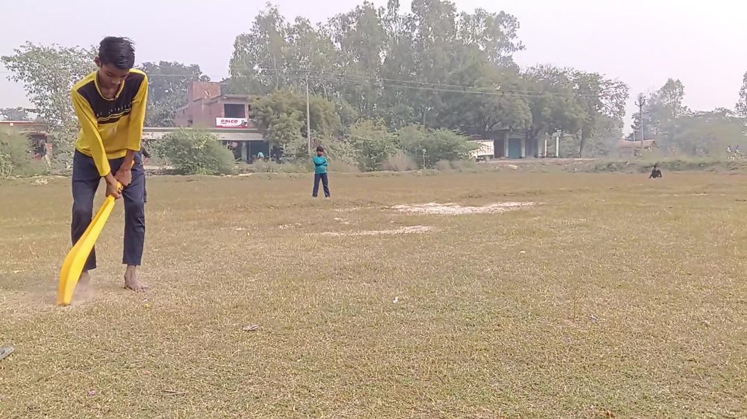 ⁣Cricket play with friends