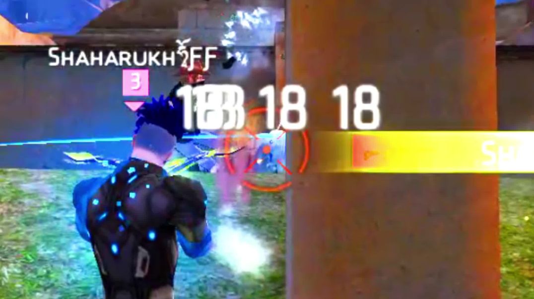 ⁣Free fire 1vs4 gameplay video #short #freefire