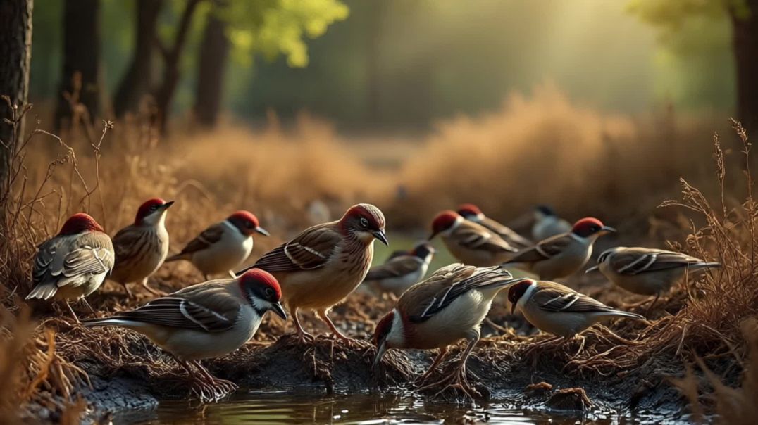 ⁣The story of the little sparrow.