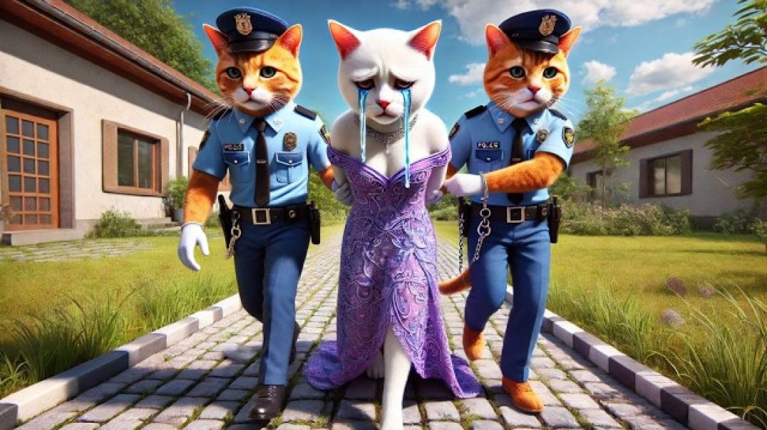 ⁣👿😾The malicious stepmother of the kitten and the revenge of the cat father💥_story_catshorts_aicat