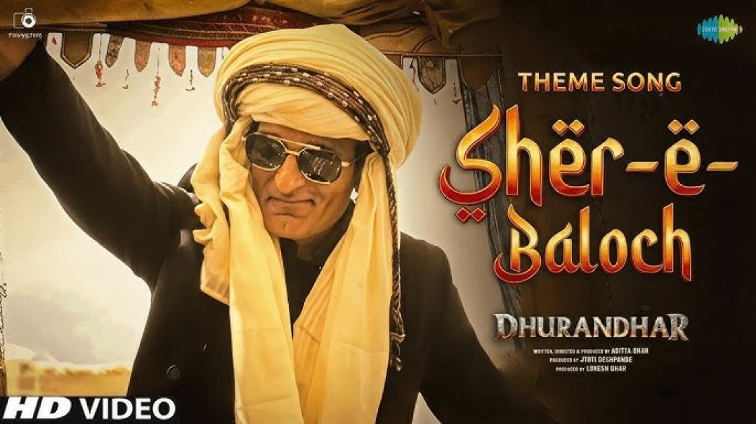 ⁣Dhurandhar - Balochi Arabic Song: Rehman Baloch Theme Music
