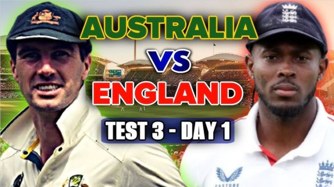 ⁣Australia v England 2025-26 _ Third _Ashes Test _ Day 01