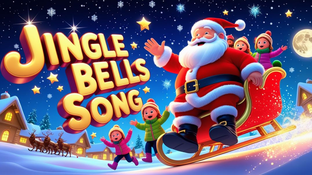 ⁣Jingle Bells Christmas Song 🎄 | Kids Xmas Rhymes | Jingle Bells New Version | Kids Songs Compilation