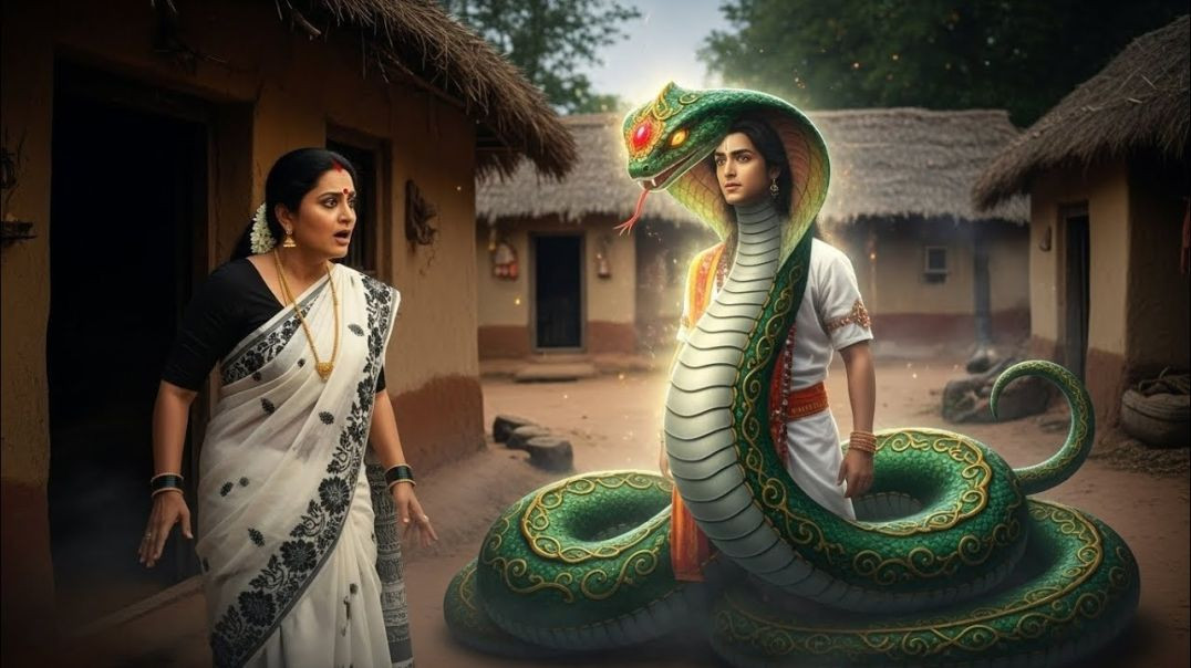 ⁣“विधवा ने पाला साँप… एक दिन वो युवक बनकर सामने खड़ा हो गया!”