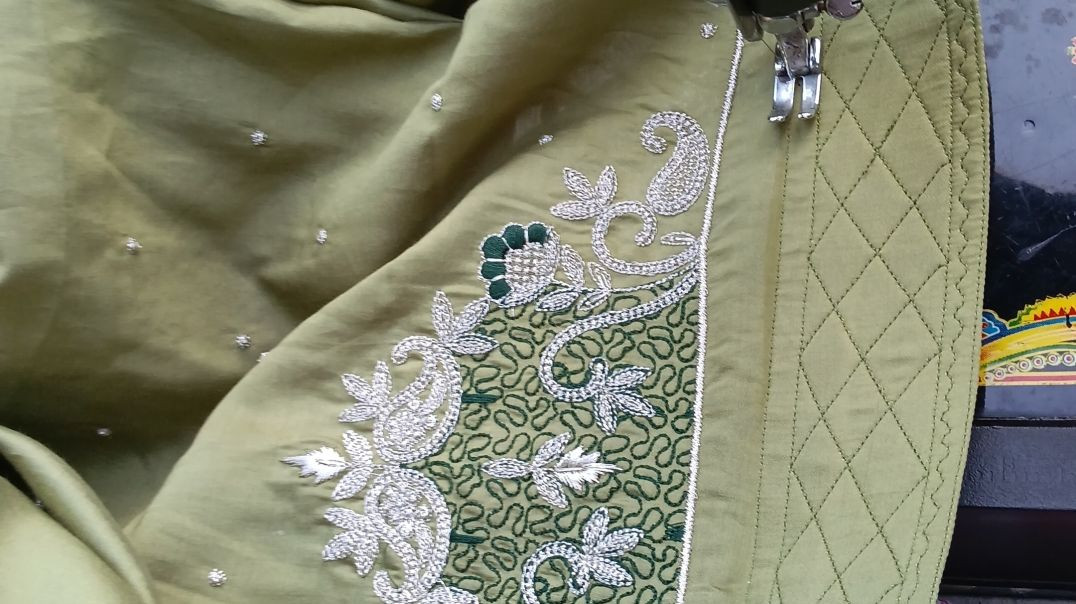 ⁣सिंपल और आसान सलवार की मोरी