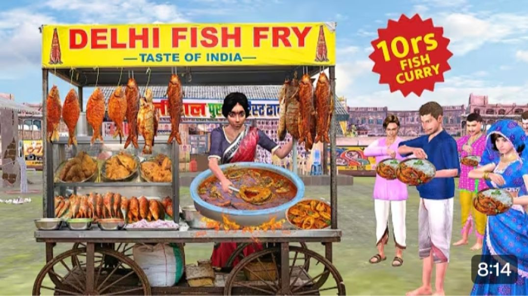 ⁣मछुआरा_का_₹10_में_फिश_करी___machuara_ka_Rs10_fish_curry___moral_stories(360p)