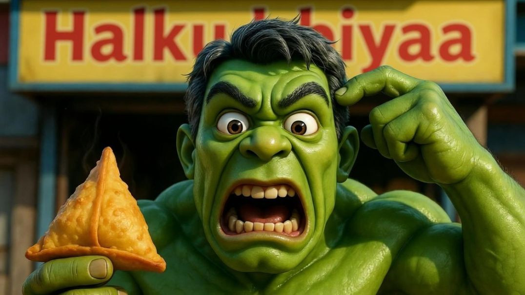 ⁣😂 Hulk और समोसे वाला | छोटी दुकान, बड़ी भूख! 😋
