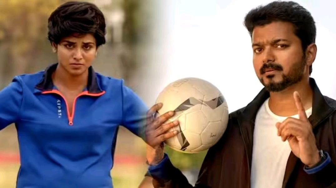 ⁣अकेले विजय ने 11 लड़कियों को फुटबॉल मैच में हराने का दिया चैलेंज l Bigil Movie Best Scene  #Vijay​ #