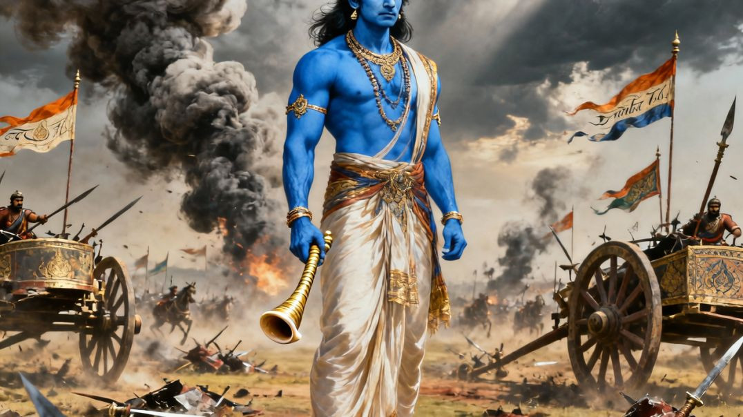 ⁣भगवान श्री कृष्ण कहते हैं —  किसी को रुला कर हंसे तो क्या हंसी। #motivation #krishna #tweening #seha