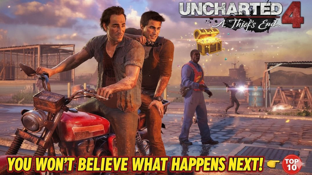 ⁣Uncharted: The Forgotten Relic | Rooftop Mayhem Chase Scene (4K Gameplay)