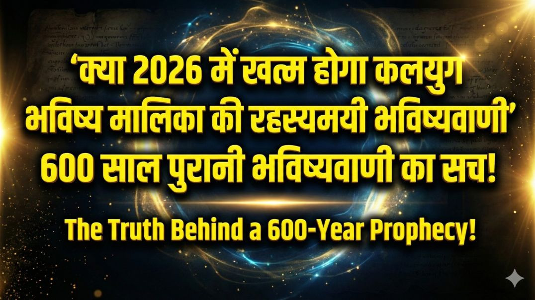 ⁣2026 में कलयुग का अंत हो जाएगा? भविष्य मालिका - भारत की सबसे रहस्यमई किताब - Bhavishya Malika Puran