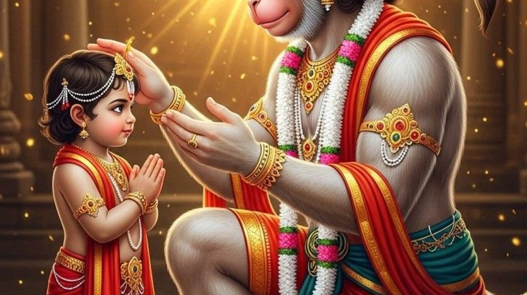 ⁣Hanuman Chalisa | शक्ति जाग्रत करने वाली दिव्य स्तुति | सुनते ही संकट दूर