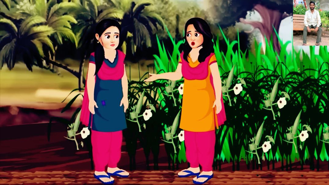 ⁣In-laws in the ladyfinger field | भिंडी के खेत में ससुराल | Hindi kahani | Hindi Story | Saasbabu ai