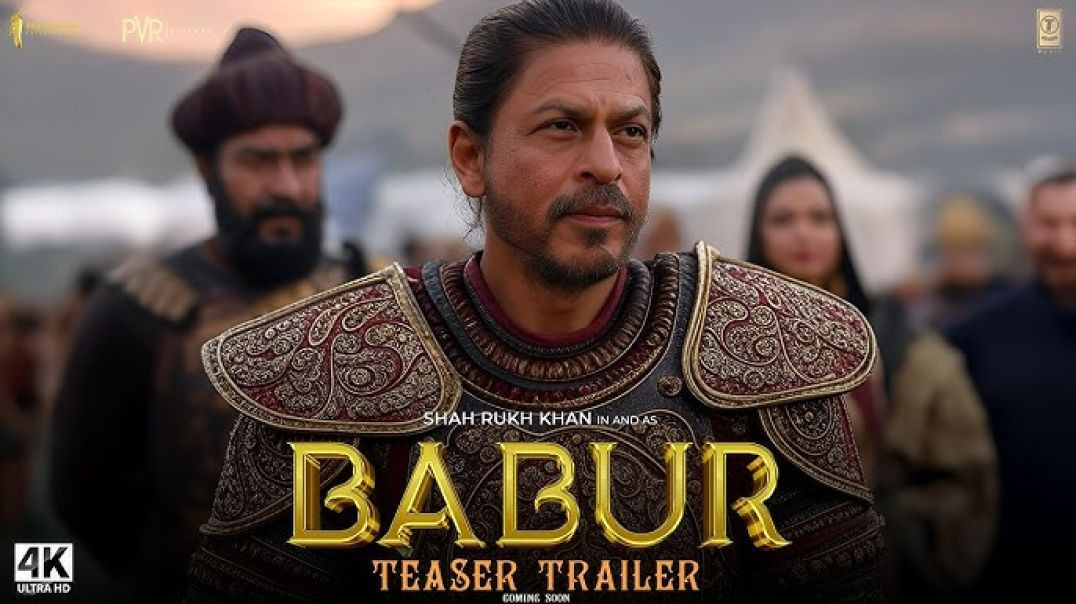 ⁣BABUR The Mughal Emperor Full Movie 2025 l Shah Rukh Khan, Ajay Devgnl Latest Release