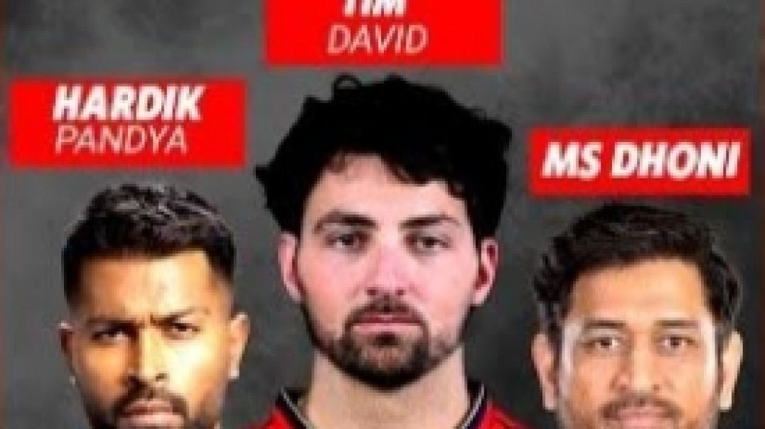 ⁣IPL 2026 All Teams - Finishers Trio