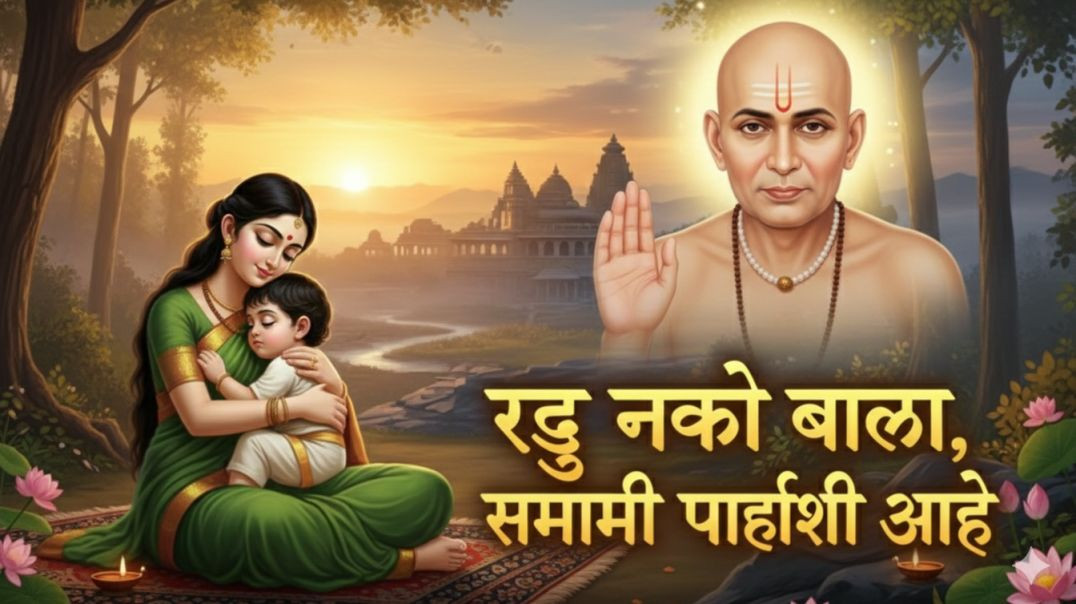 ⁣👉 Swami Patishee Aahet | Radu Nako Bala | New Swami Samarth Song 2025 | Trending Bhakti Song