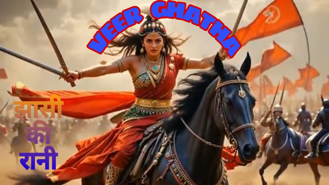 ⁣Jhasi ki Rani झांसी की रानी #Veerghatha #viral
