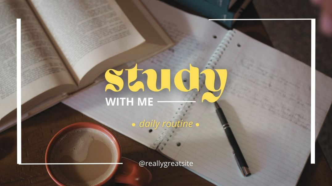 ⁣7 AM Aesthetic Study Vlog | Study With Me | Calm & Productive Morning#morningstudyvlog #studywit
