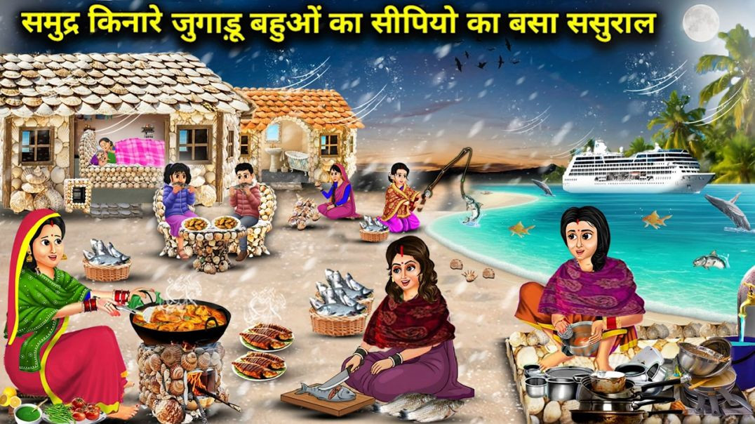 ⁣5_जुगाड़ू_बहुओं_का_सीपीयो_का_बसा_ससुराल__Hindi_Cartoon_Stories__The_makeshift_home_of_r(720p)