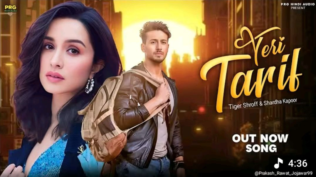 ⁣New Song 2025 _ Teri Tarif _ Tiger Shroff _ Shardha Kapoor _ Hindi Song _ New Bollywood Song 2025(10