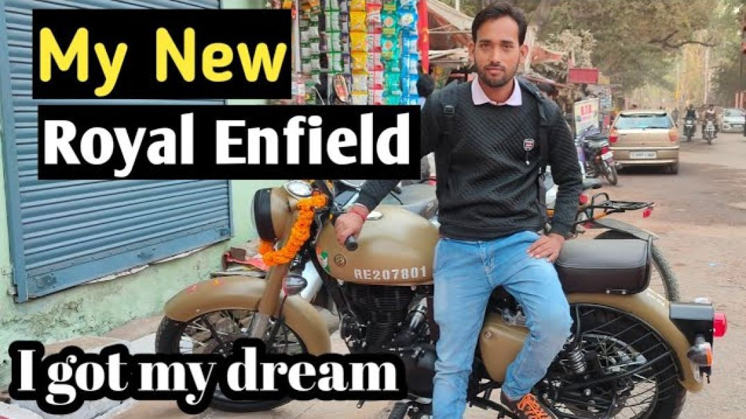 ⁣My New Royal Enfield
