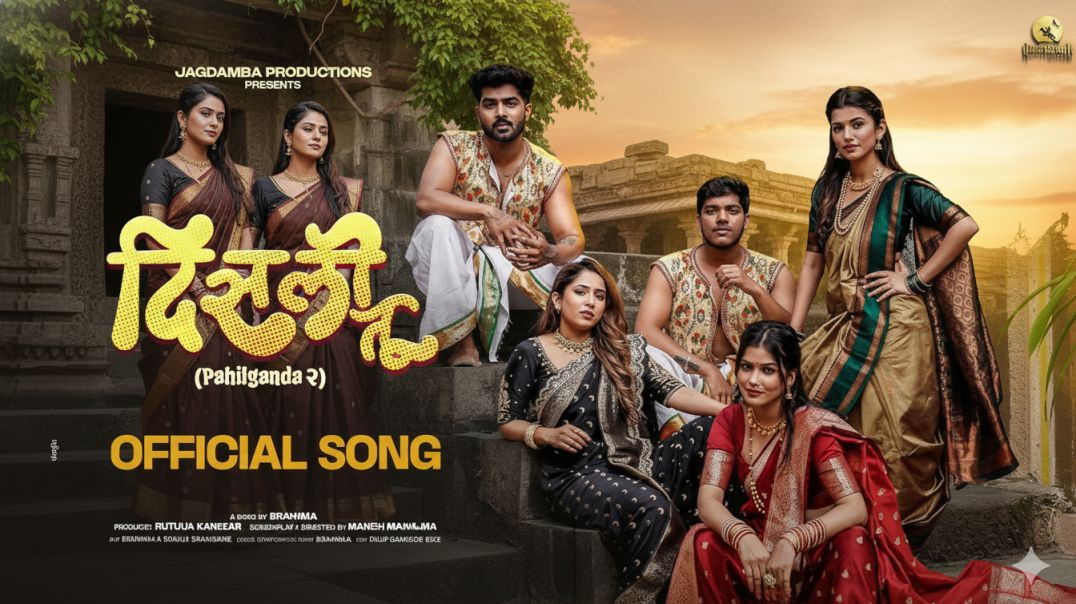 ⁣Disli Tu| (Pahilganda 2) Official song| New Marathi Song 2025|Jagadamba production Rap song