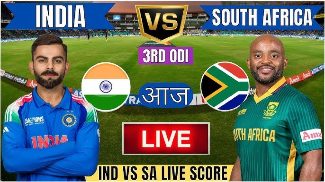 ⁣IND vs SA 2025, 3rd ODI Match Highlights
