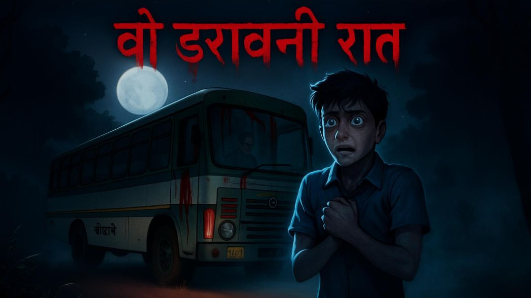 ⁣Wo daravani raat bhootiya hindi kahani