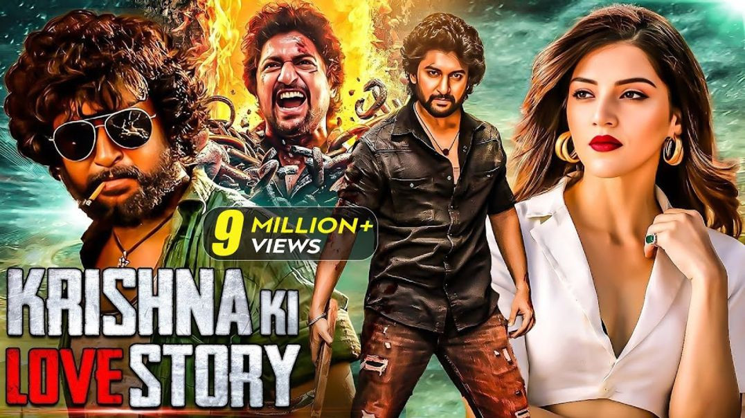⁣Krishna Ki Love Story - New Released South Action Hindi Dubbed Movie  South Indian Movie  Nani_720p
