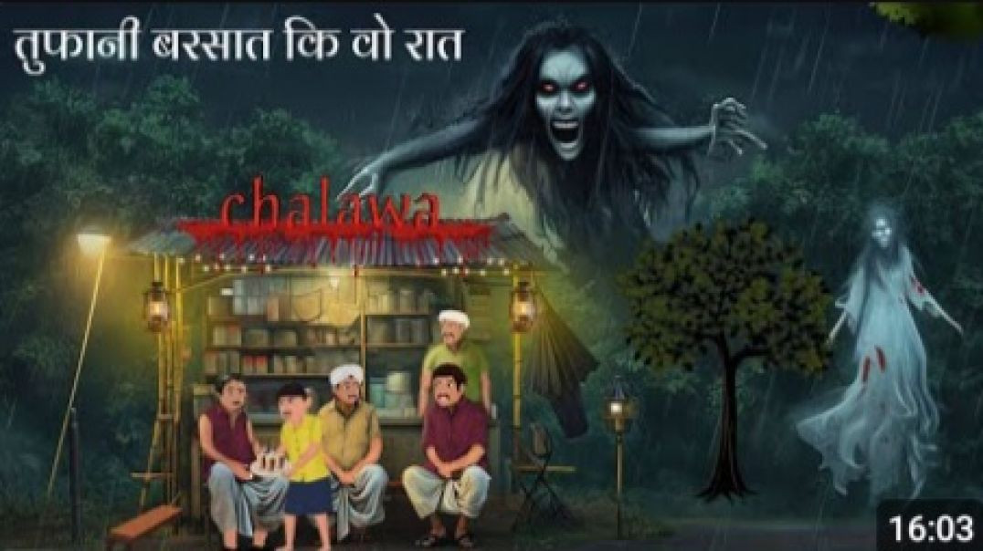 ⁣वो तुफानी बरसात कि रात हिंदी कहानी __ Wo Tufani Barsaat Ki Raat _ Hindi Kahani _ Rainy Horror Story 