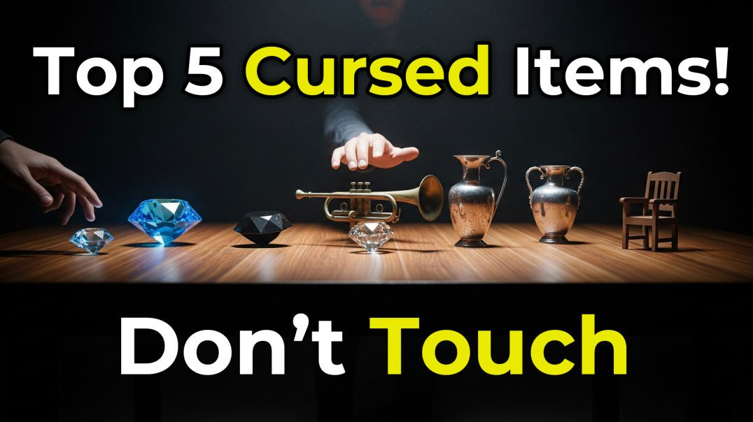 ⁣दुनिया की 5 CURSED चीज़ें जो आज भी लोगों का पीछा करती हैं!