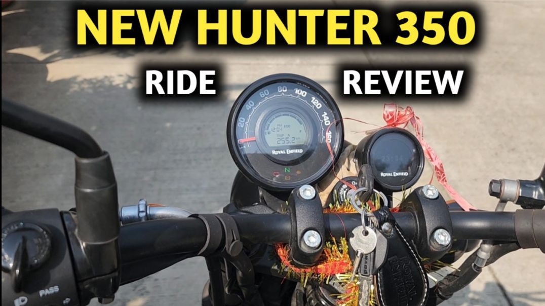 ⁣Royal Enfield Hunter 350 Ride Review