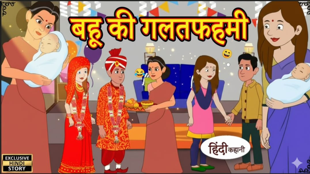 ⁣Bahu ki galtphahmi| Stories in Hindi | Kahani | Bedtime Stories |Fairy Tales |Moral Story