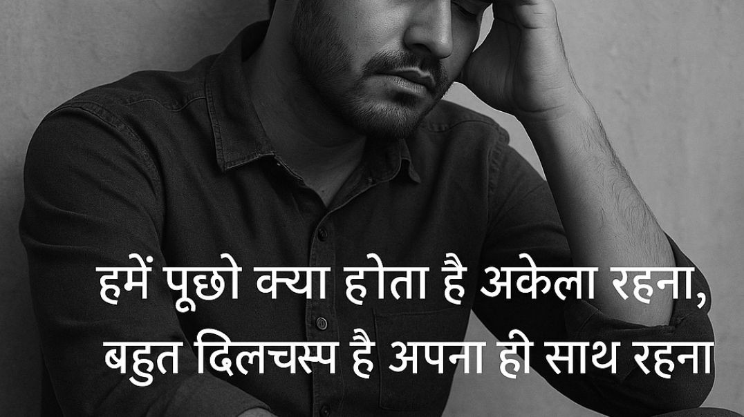 ⁣Sed shayri ❤️😔