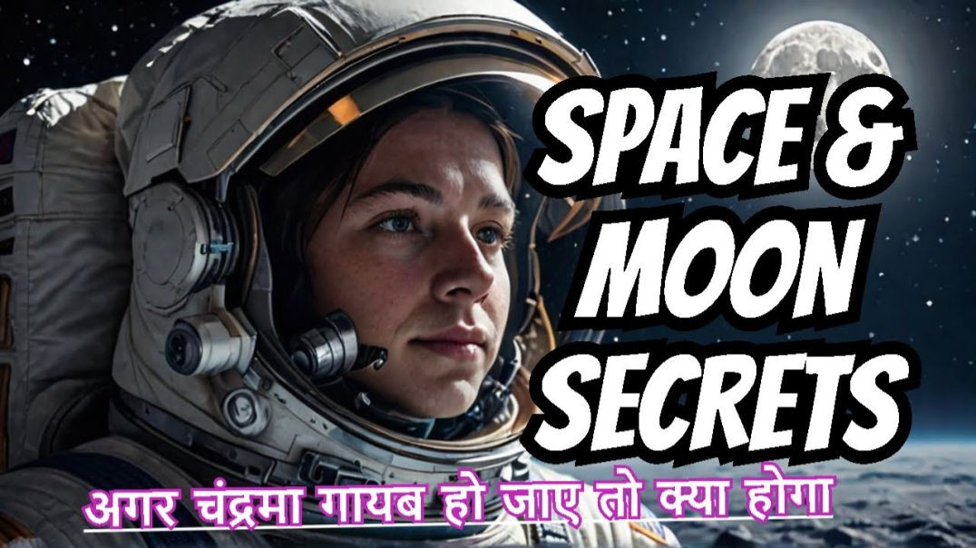 ⁣4 mysterious facts about space and moon 🌝