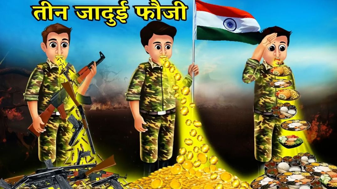 ⁣तीन जादुई फौजी