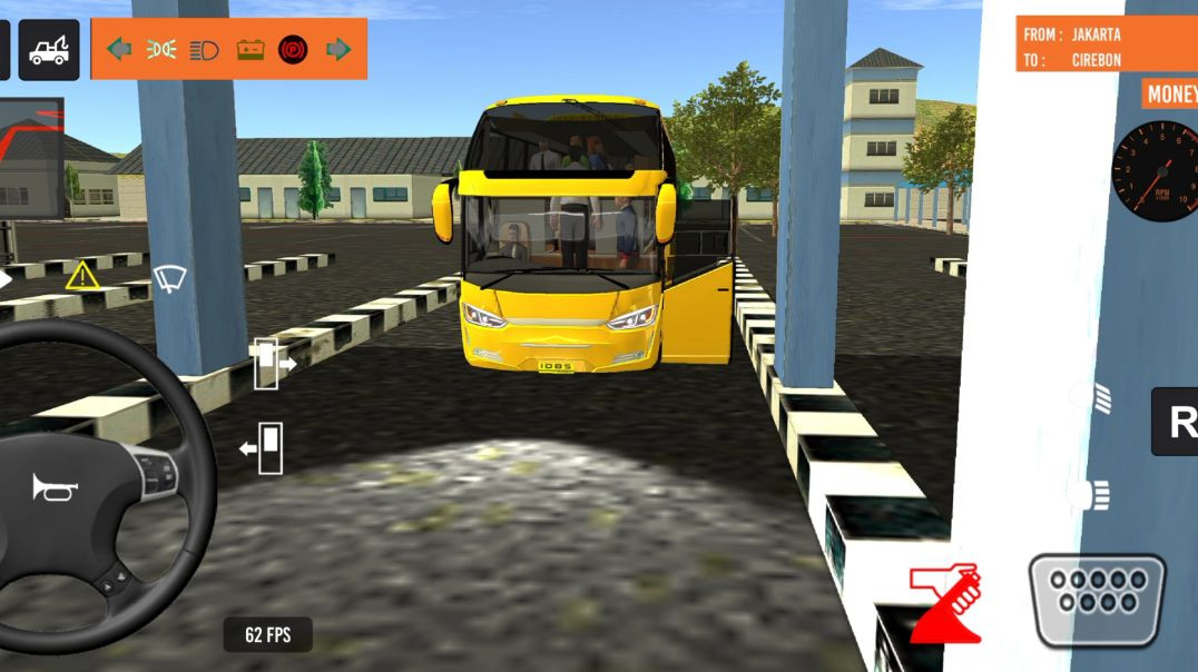 ⁣Best Bus simulator games for android Indonesian Coach bus Driving | Euro Bus simulator 2025 Android