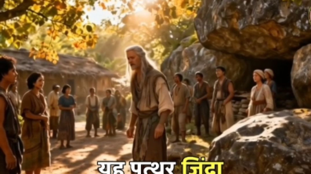 ये पत्थर ढोल की आवाज़ निकालता है!  #IndiaFact”