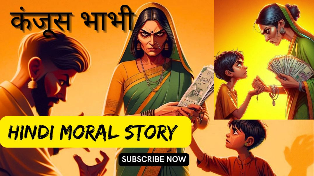 ⁣कंजूस भाभी की कहानी😂/HINDI Moral stories/BEDTIME story/HORROR STORY/REAL STORY