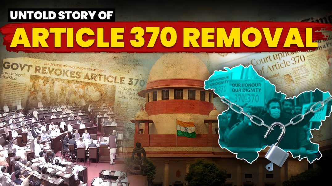 ⁣How Article 370 Was Removed: The Story Behind India's Biggest Political Move