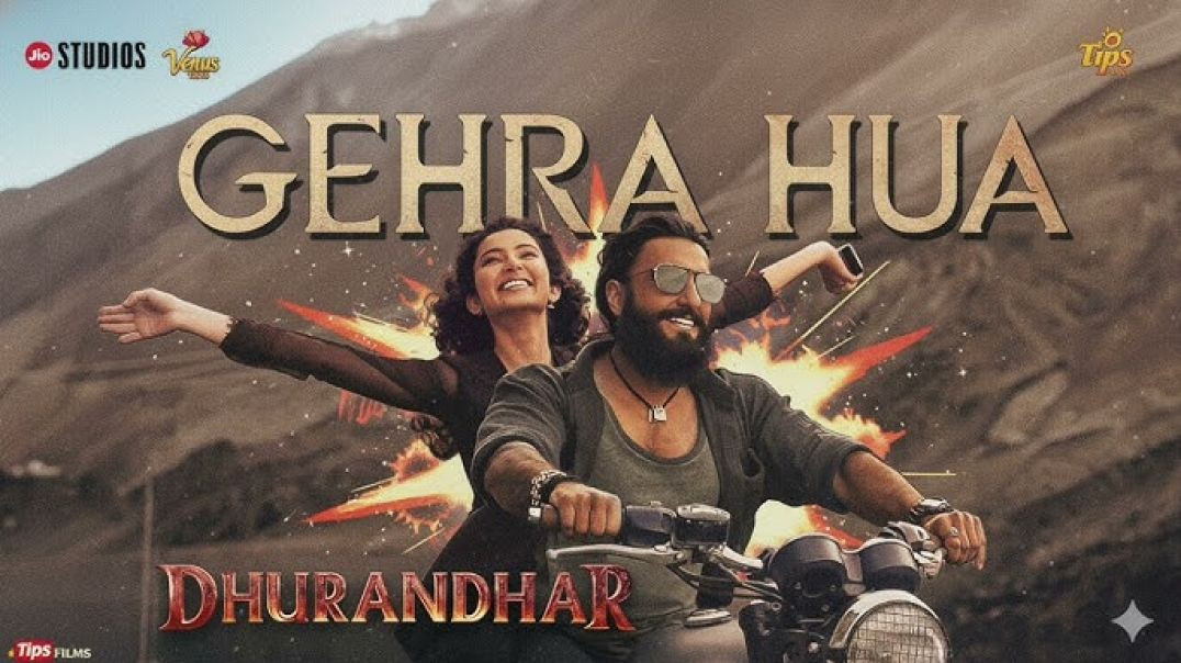 ⁣Gehra Hua _ Dhurandhar _ Ranveer Singh_ Sara Arjun_ Shashwat Sachdev_ Arijit Singh_ Irshad Kamil(720
