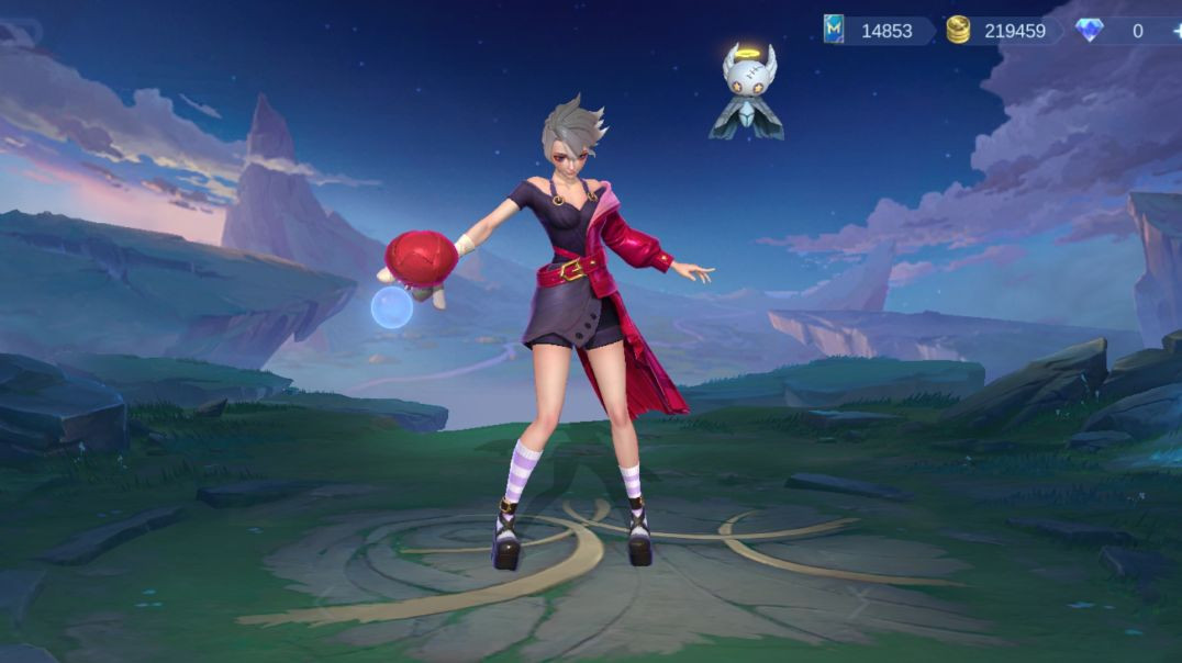 ⁣Moba legends playing hero name Melissa
